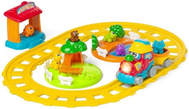 Chicco 9141000000 Trenino Delle Avventure Kinderspiel, Mehrfarbig