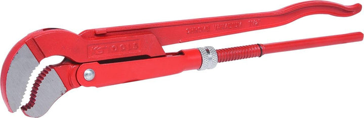KS Tools 113.1500 45° gewinkelte Eckrohrzange, 1.1/2''