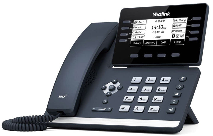 Yealink IP Telefon SIP-T53W VoIP-Telefon, schwarz SIP-T53W Single