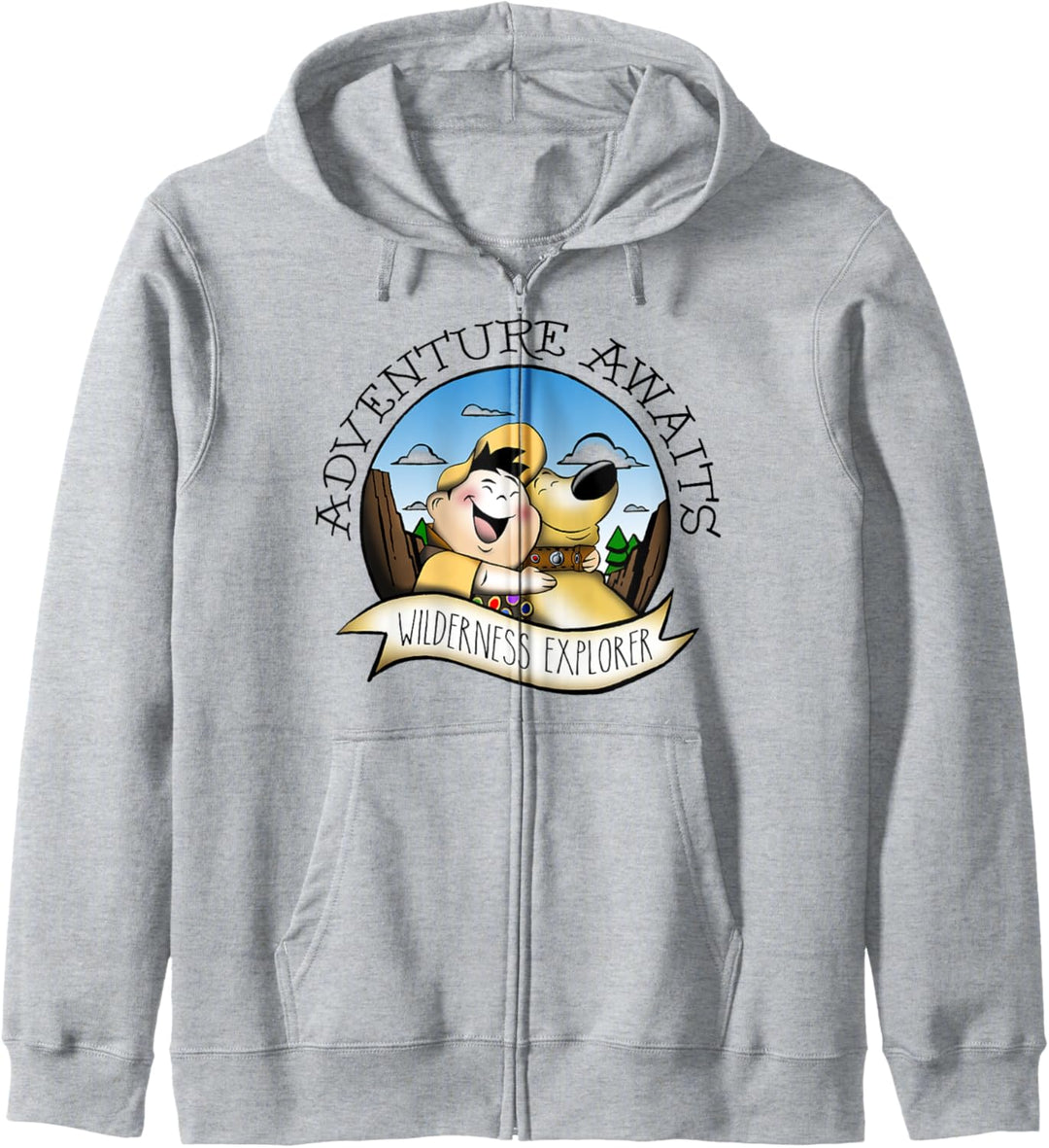 Disney Pixar Up Adventure Awaits Wilderness Explorer Kapuzenjacke