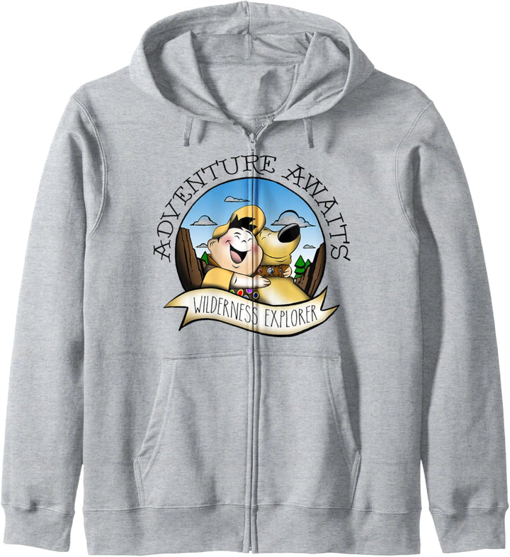 Disney Pixar Up Adventure Awaits Wilderness Explorer Kapuzenjacke