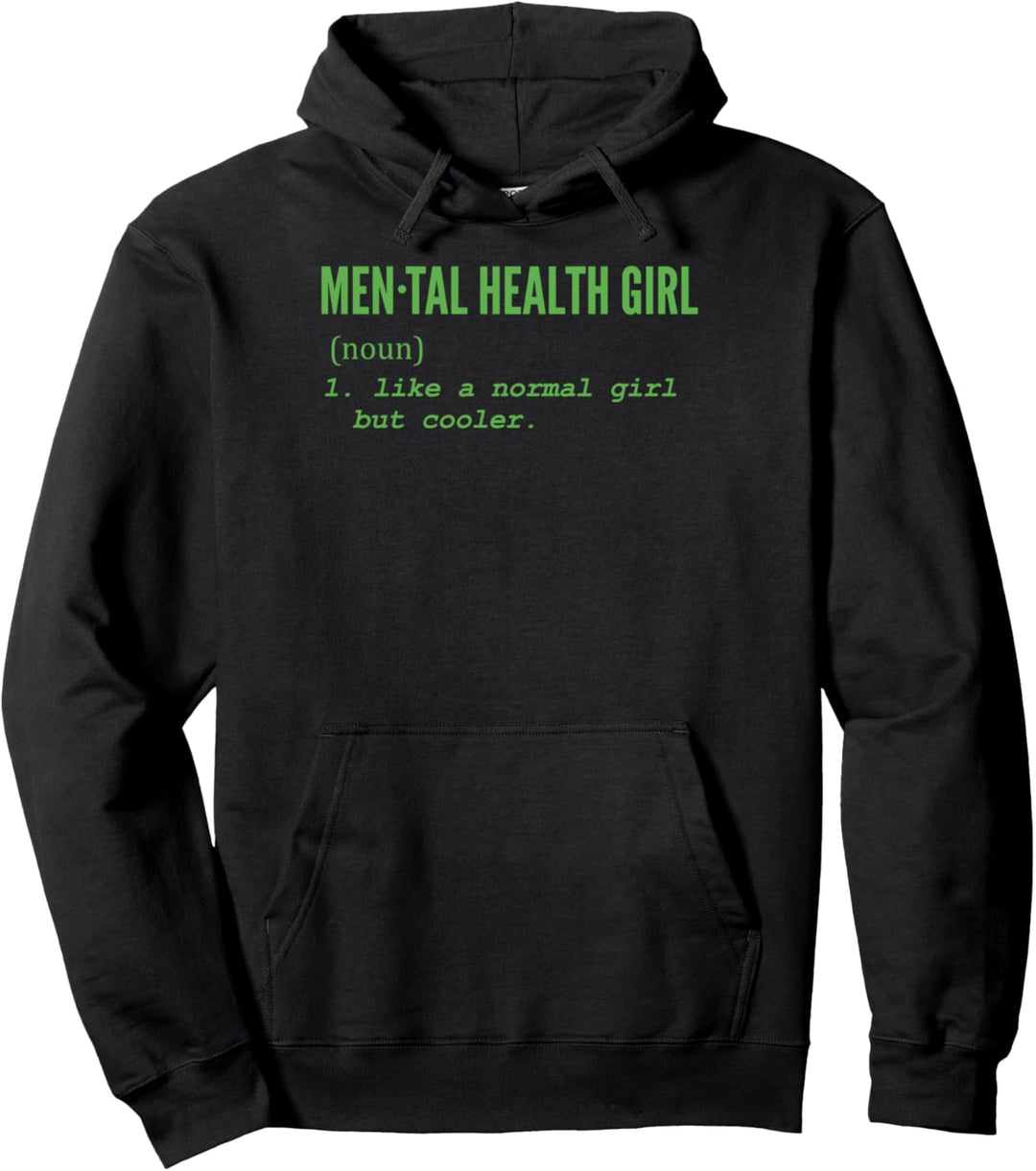 Psychische Gesundheit Bewusstsein Monat Mädchen Positiv Zita Pullover Hoodie