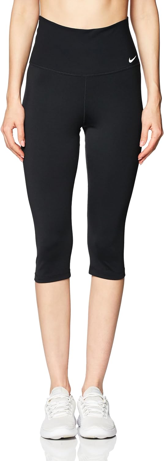 Nike Damen Leggings Nk One XS Black/White, XS Black/White