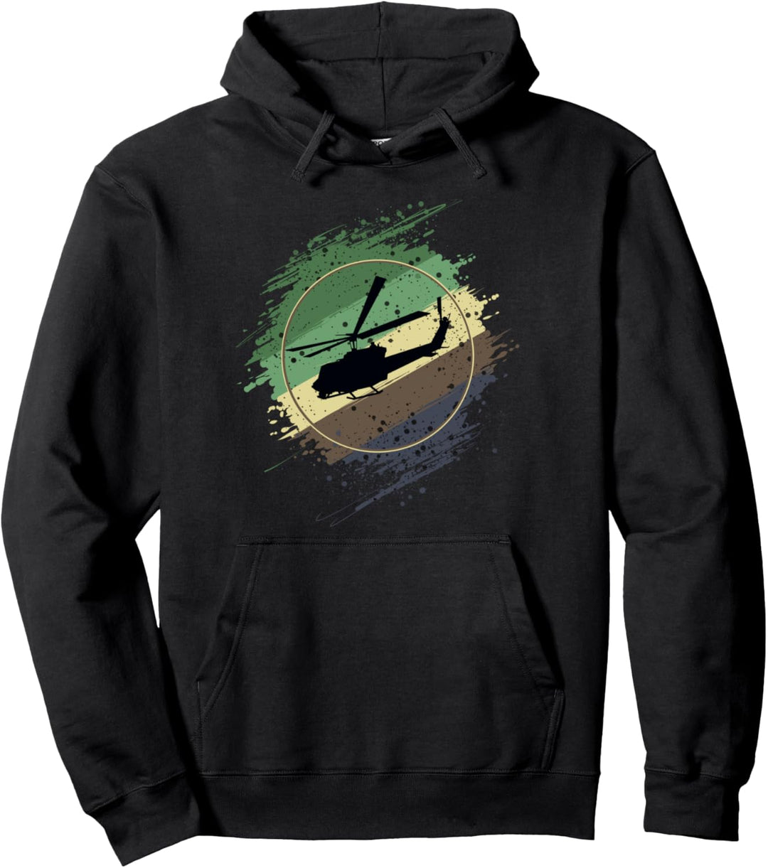 Militärhubschrauber AH-64 Apache Hubschrauber Geschenk Pullover Hoodie