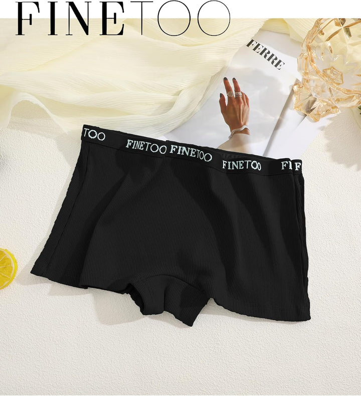 5er Pack Boxershorts Unterhosen Damen Unterwäsche Baumwolle Slips Atmungsaktive Shorts Damen Cotton