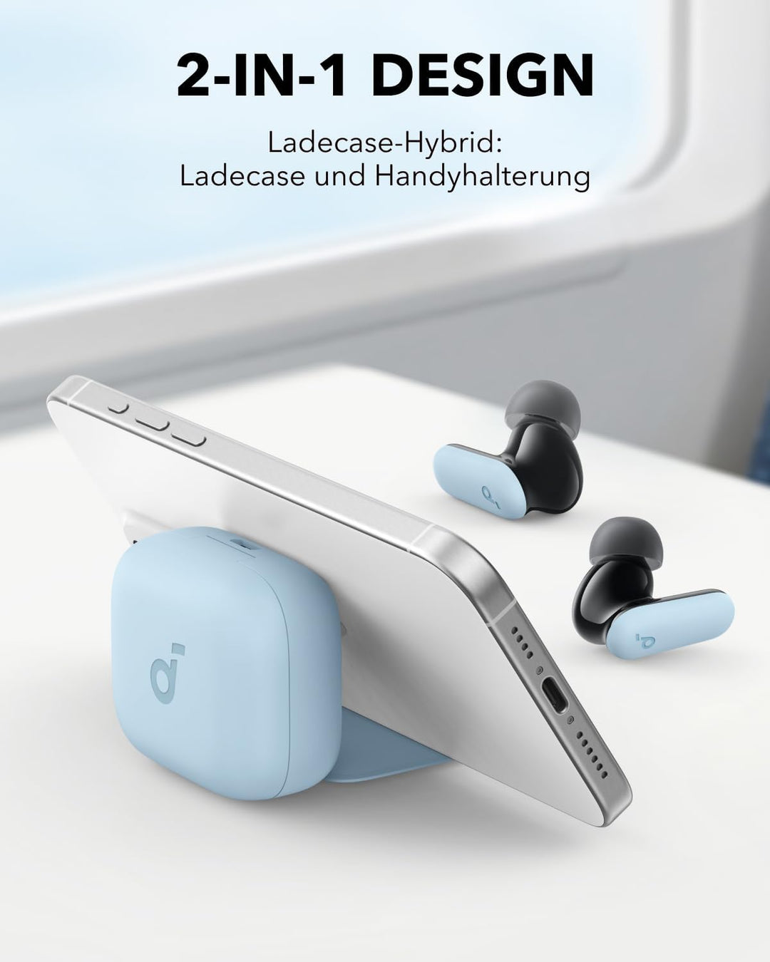 soundcore P30i by Anker Noise Cancelling Earbuds, smarte Geräuschunterdrückung, kraftvolle Bässe, 45