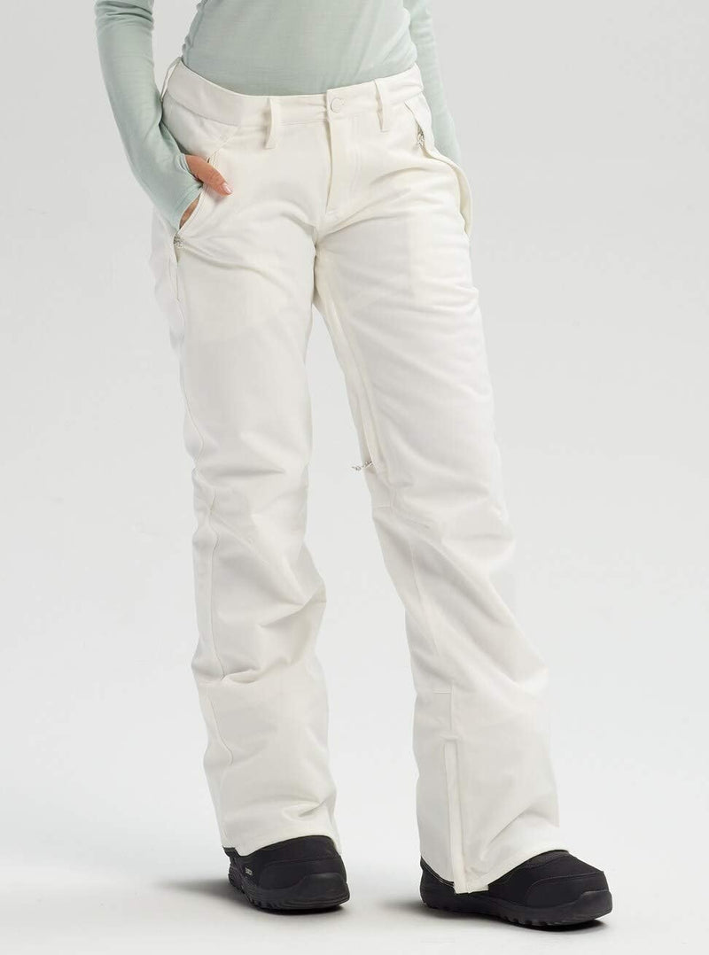 Burton Damen Society Snowboard Hose, S Stout White