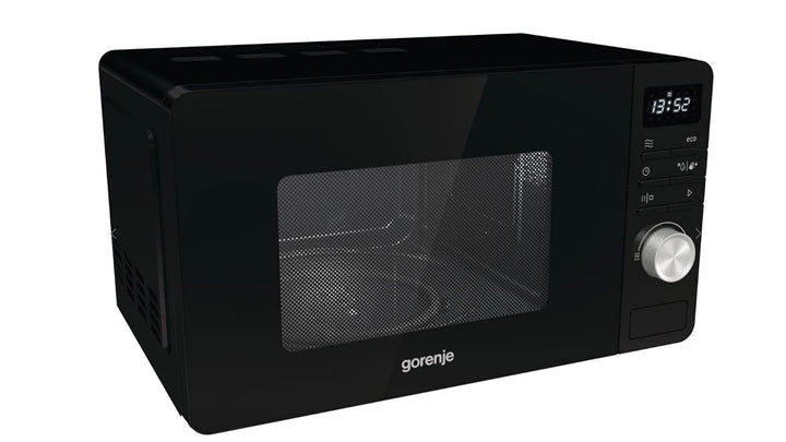 Gorenje MO 20 A3B Mikrowelle, SmartDisplay Funktion, 20 Liter - 800 Watt - Schwarz