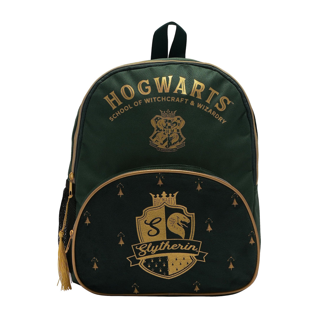 Warner Bros Harry Potter Alumni Backpack Slytherin Rucksack Sammlerfigur Erwachsene & Kinder, mehrfa