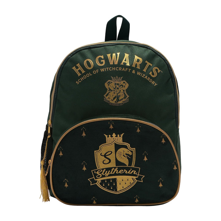 Warner Bros Harry Potter Alumni Backpack Slytherin Rucksack Sammlerfigur Erwachsene & Kinder, mehrfa