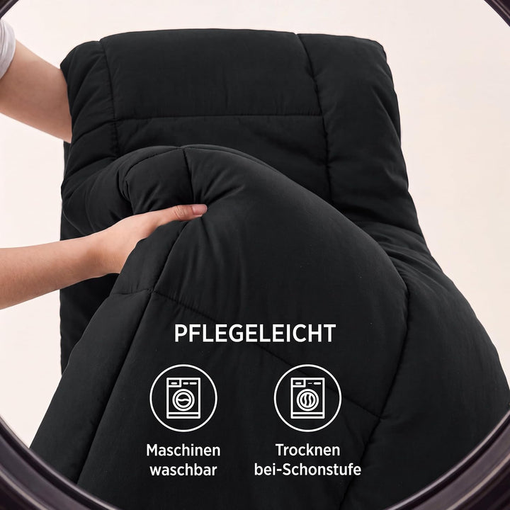 BEDSURE Bettdecke Ohne Bezug 135x200 - Bettdecke 135x200 für Allergiker, Warm &amp; Gemütlich Ganzjahres