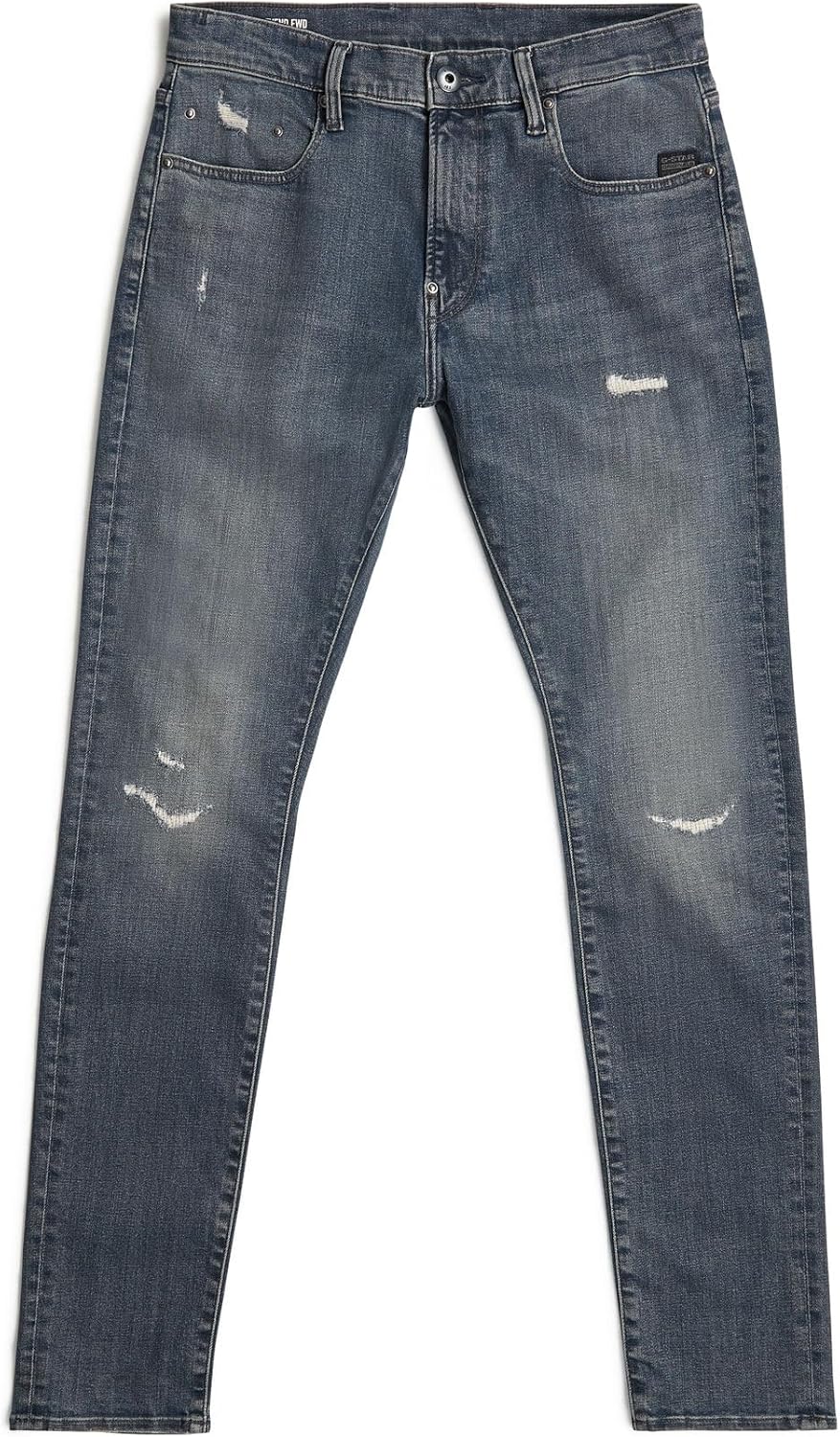 G-STAR Herren Revend FWD Skinny Jeans 27W / 32L Blau (Antic Sand Blast Restored D20071-d842-h781), 2