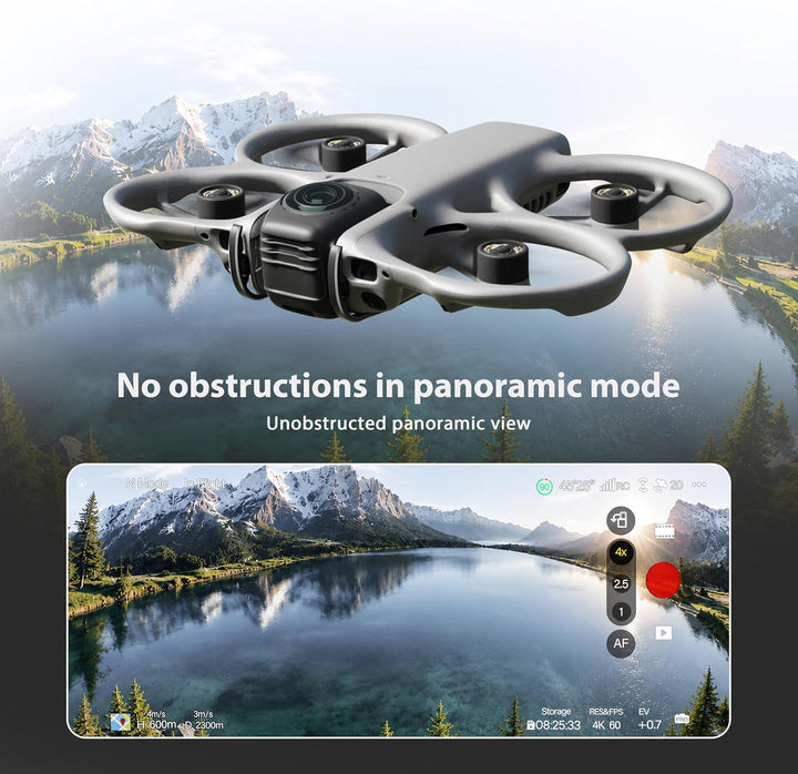 STARTRC Gimbal-Stossstange für DJI Avata 360 Zubehör, Aluminiumlegierung Anti-Kollisionsschutzbügel