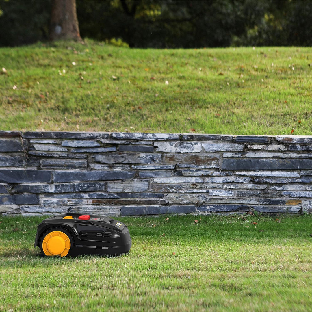 LANDXCAPE 18V(20V MAX) 400m² Rasenmäherroboter LX796, Mulchsystem, Sicherheitssensor, Ultraleise LX7