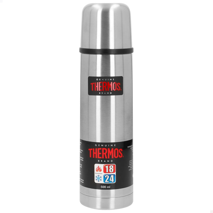 Thermos 4019.205.050 Isolierflasche Light and Compact, 0,5 L, Edelstahl mattiert Edelstahl 0,50 l, E