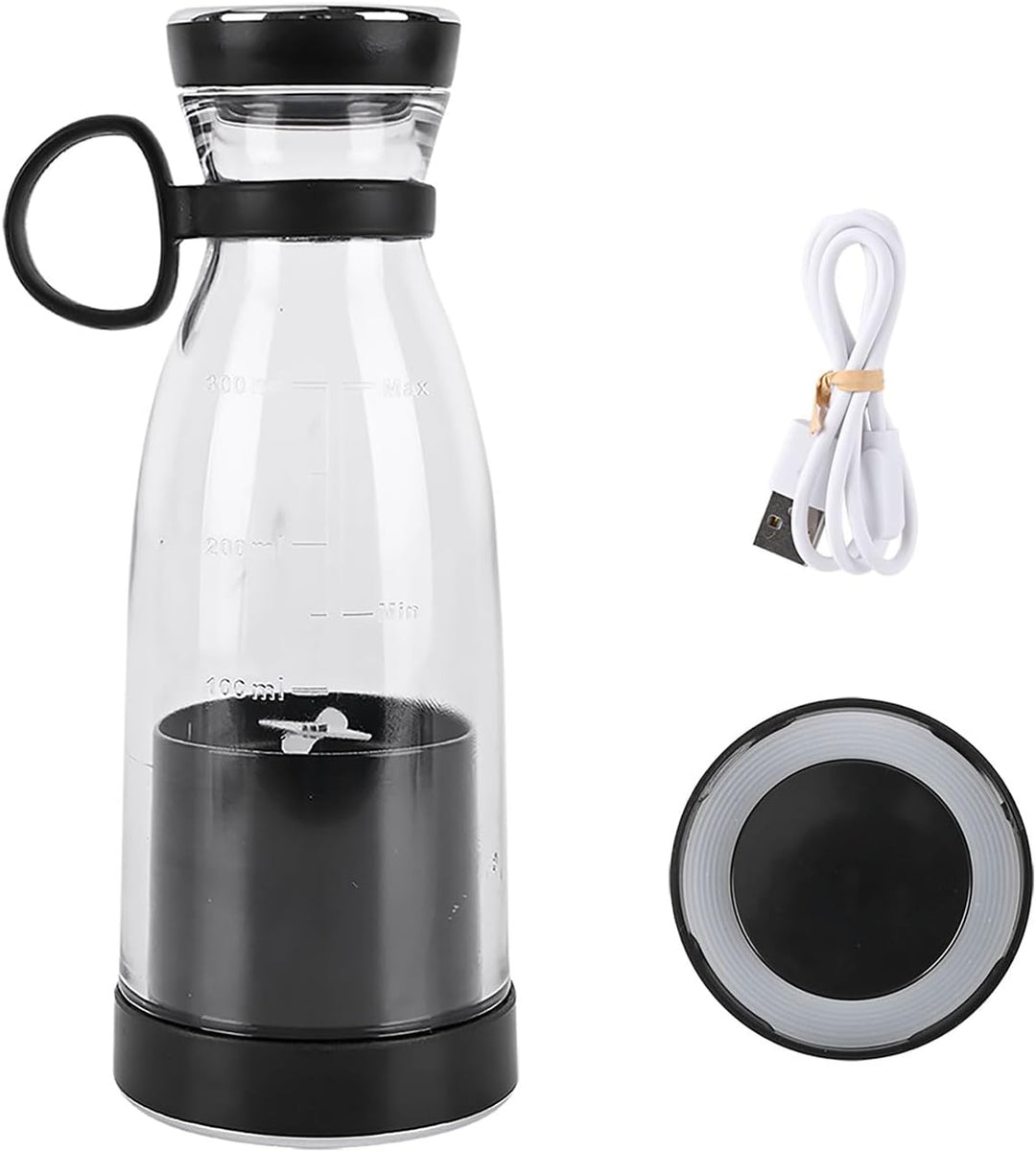 ideoon Mobiler Smoothie Maker 300ml, Akku: Elektrisch, trendig, kompakt & leistungsstark – Ihr porta