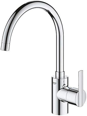 GROHE Feel | Küchenarmaturen - Einhand-Spültischbatterie, mit GROHE Zero | chrom | 32670002 Chrom oh