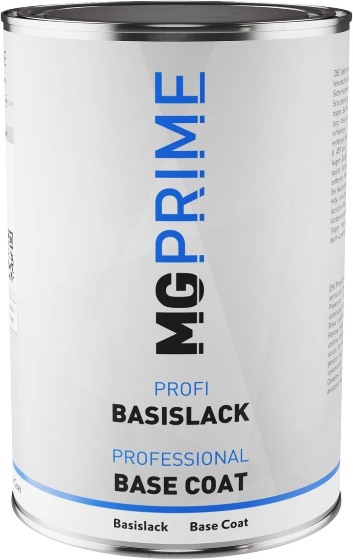 MG PRIME Autolack Dose Set für BMW 668 Schwarz II/Jet Black Basislack 2K Klarlack Härter spritzferti