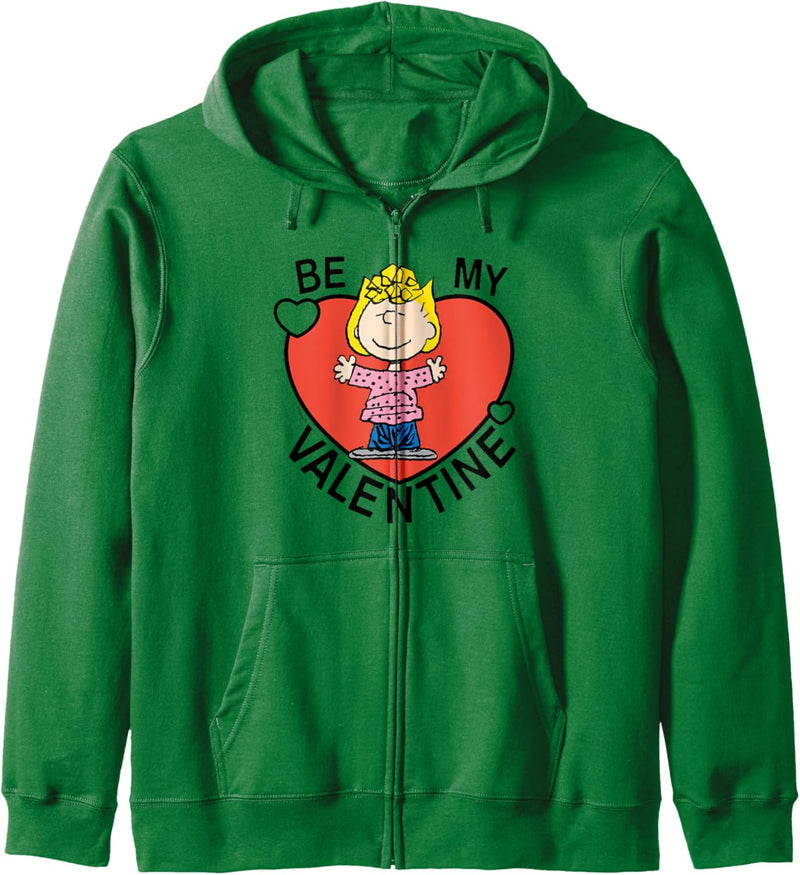 Peanuts Valentine Sally Herz Kapuzenjacke