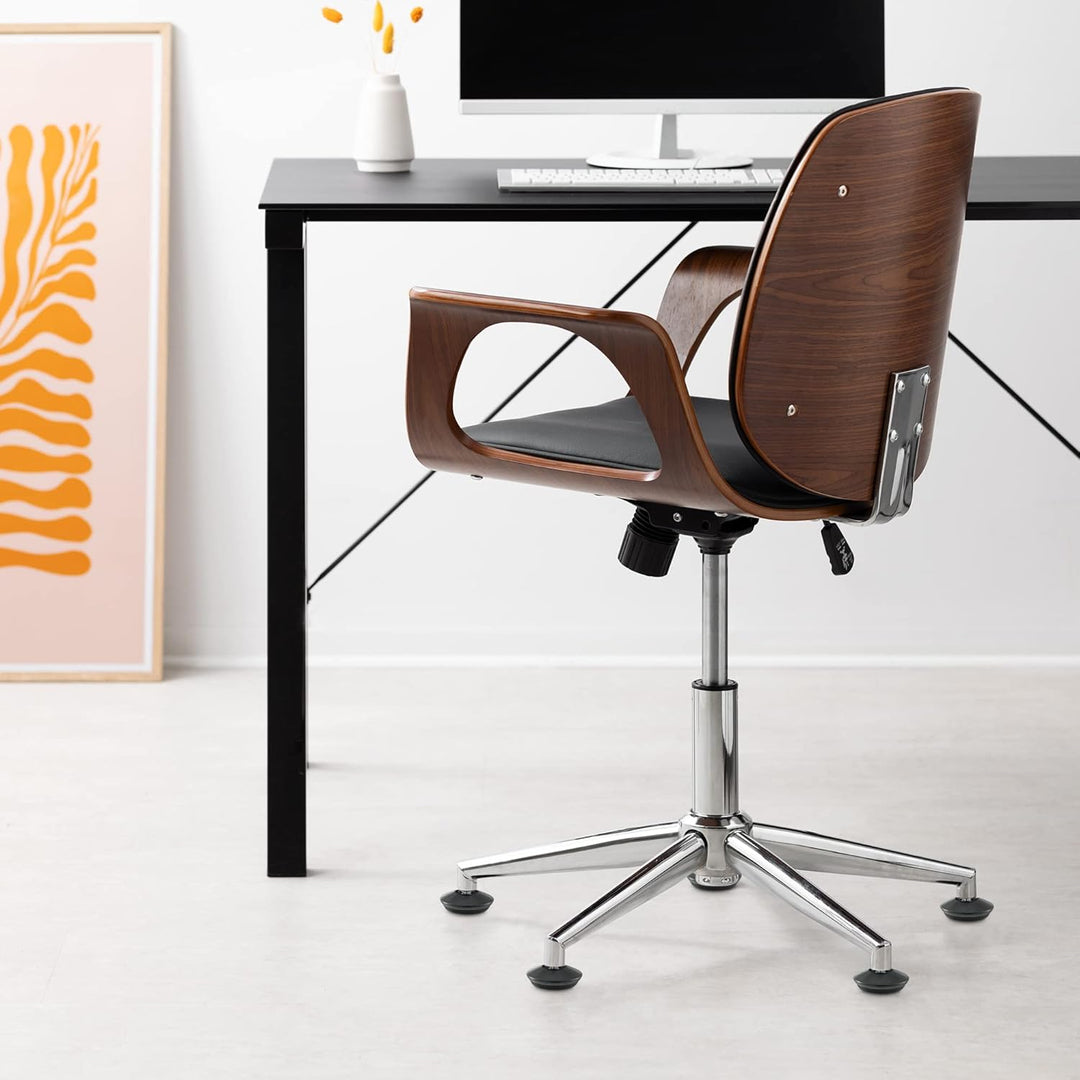 kwmobile Bürostuhl Gleiter 5er Set - Bodengleiter für Schreibtischstuhl 11mm x 22mm - Drehstuhl Füss