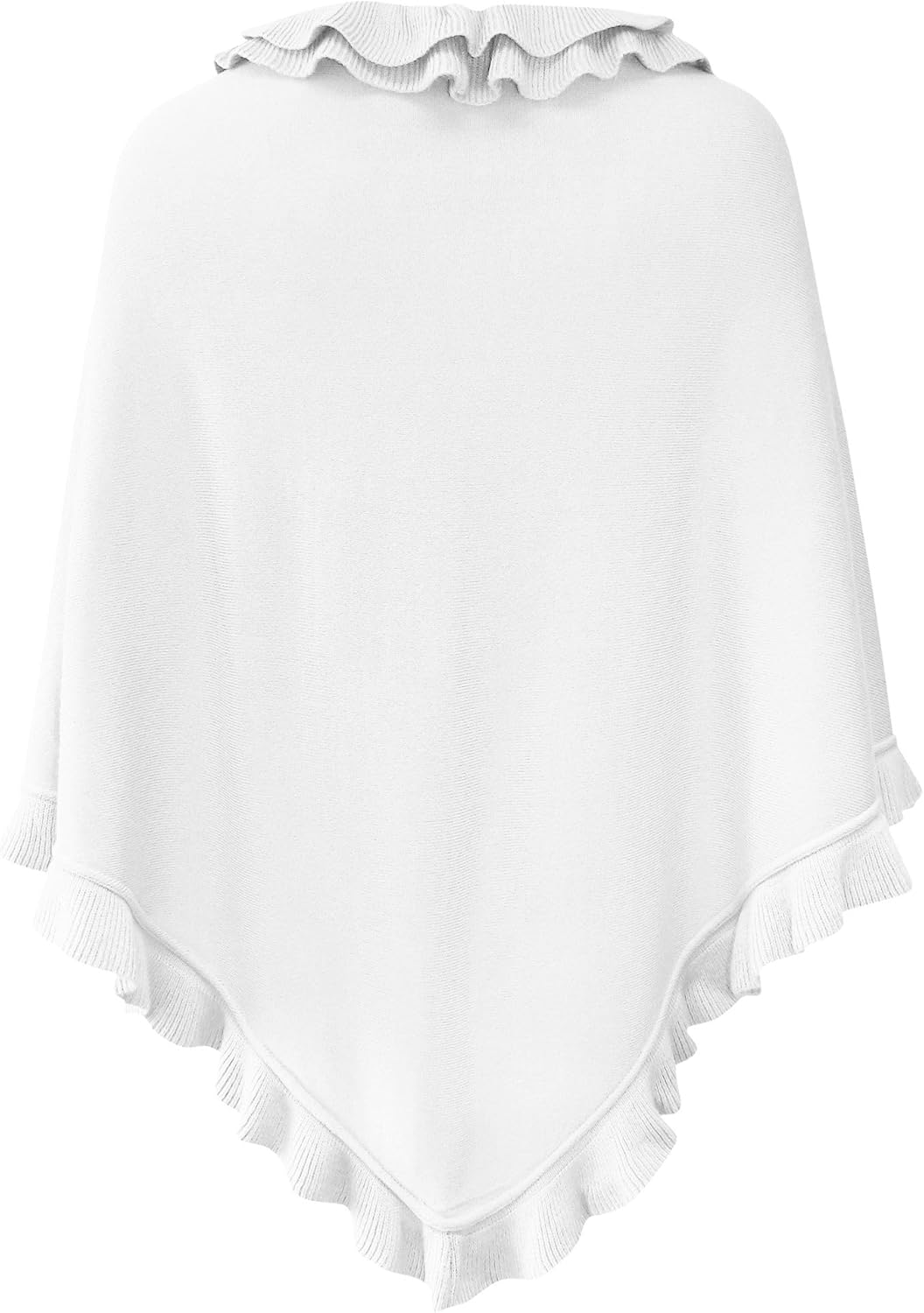 Poncho Cape Trachtentuch Umhang Stola Schultertuch Trachten-Tuch Damen Strickponcho Tracht Strick Tr