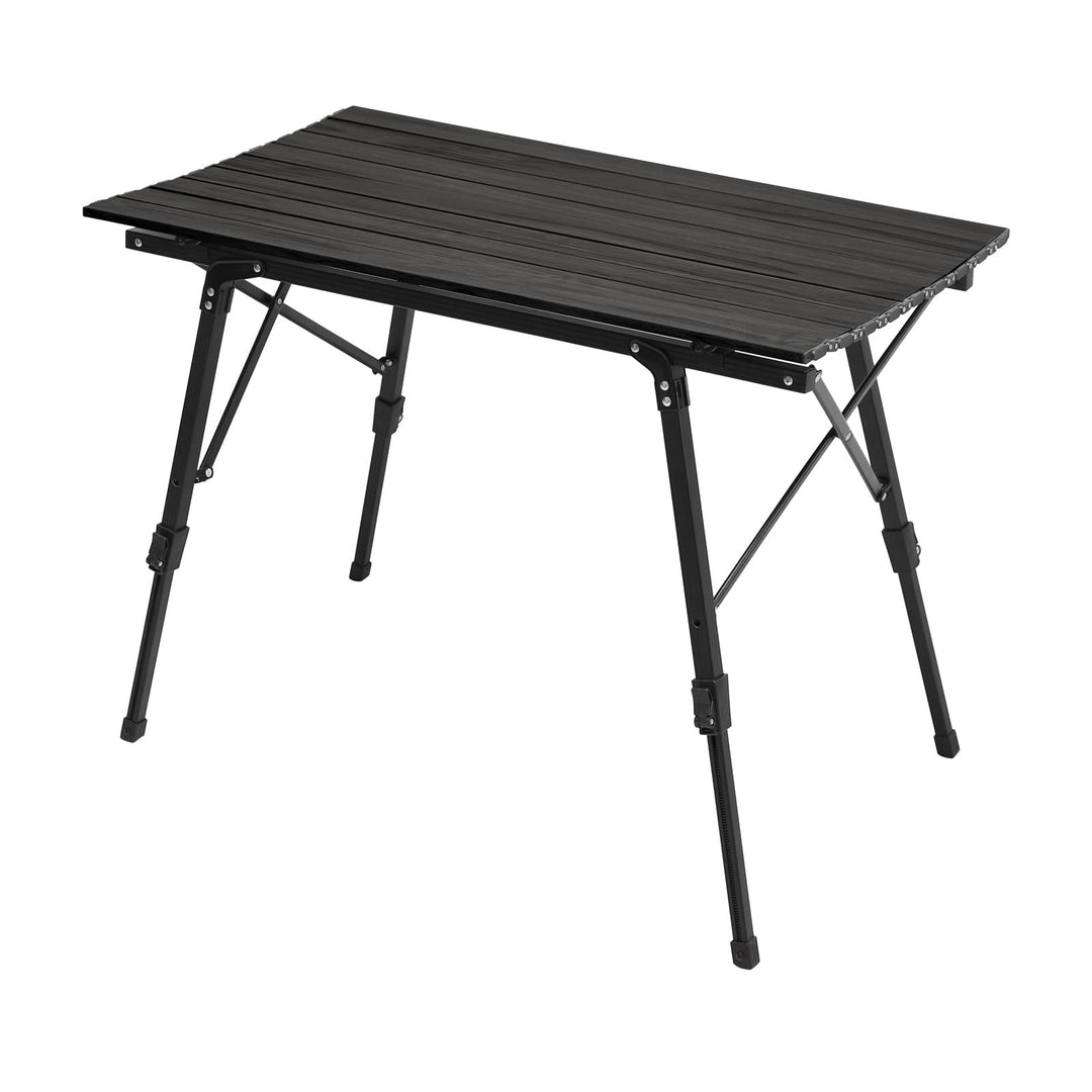 Campingtisch klappbar höhenverstellbar Falttisch tragbar Aluminium inkl. Tragetasche Outdoortisch we