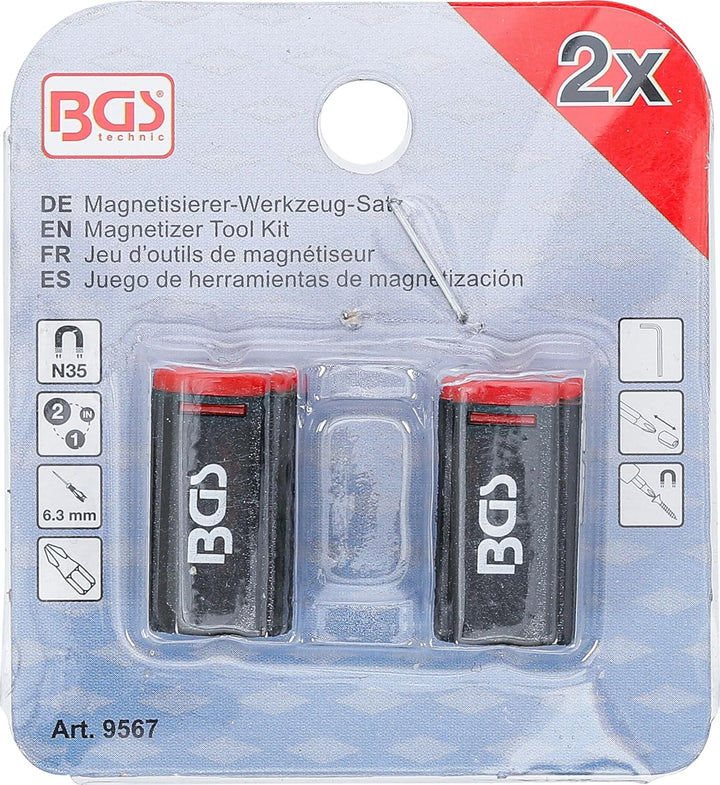 BGS 9567 | Magnetisierer-Werkzeug-Satz | 2-tlg.