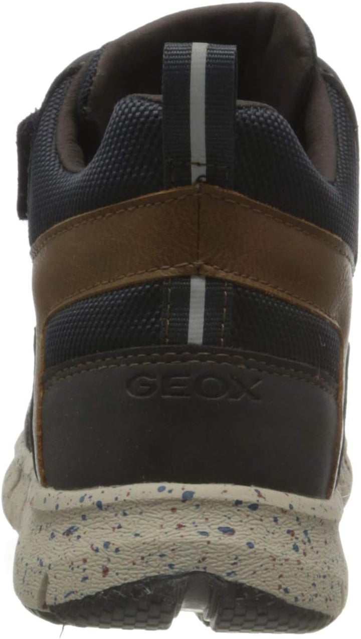 Geox Jungen J Flexyper Boy B ABX Snow Boot 34 EU Blau Navy Dk Red, 34 EU Blau Navy Dk Red