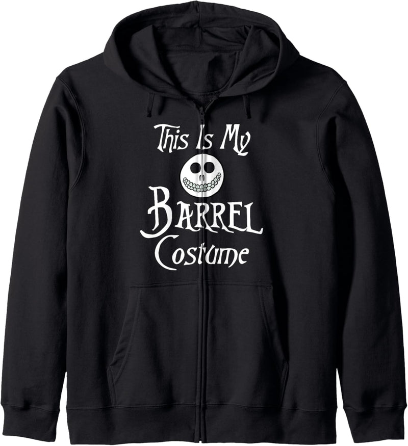 Nightmare Before Christmas This Is My Barrel Costume Kapuzenjacke