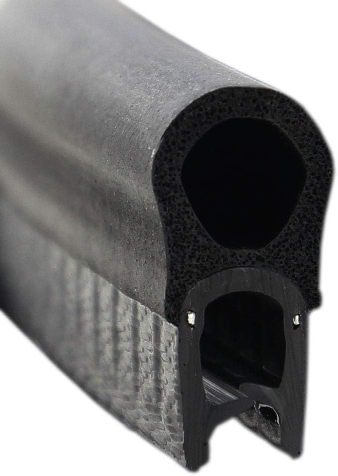 DO7 Dichtungsprofil von SMI-Kantenschutzprofi - Klemmprofil aus Weich-PVC - Klemmbereich 1-4 mm - Di