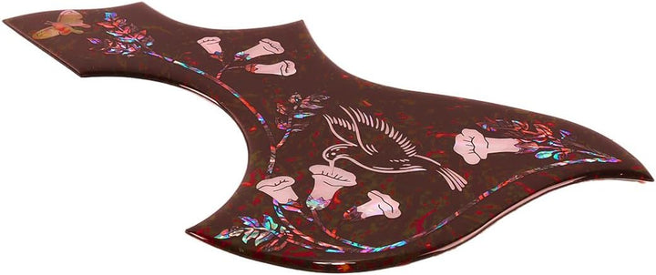 SYLEN Gitarren-Pickguard, selbstklebend, kratzfest, Kolibri-Schlagbrett, 2 mm, Ersatz für Akustikgit