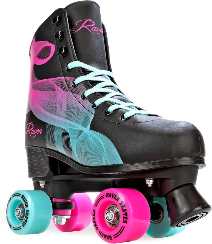 Raven Verstellbare Rollschuhe Roller Skates Trista/Serena - Kugellager Carbon Abec7 - SAS - Shock Ab