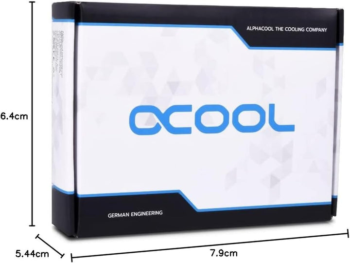 Alphacool 13094 Eisbaer Pro ES (Solo) Full Black CPU Kühler Wasserkühlung
