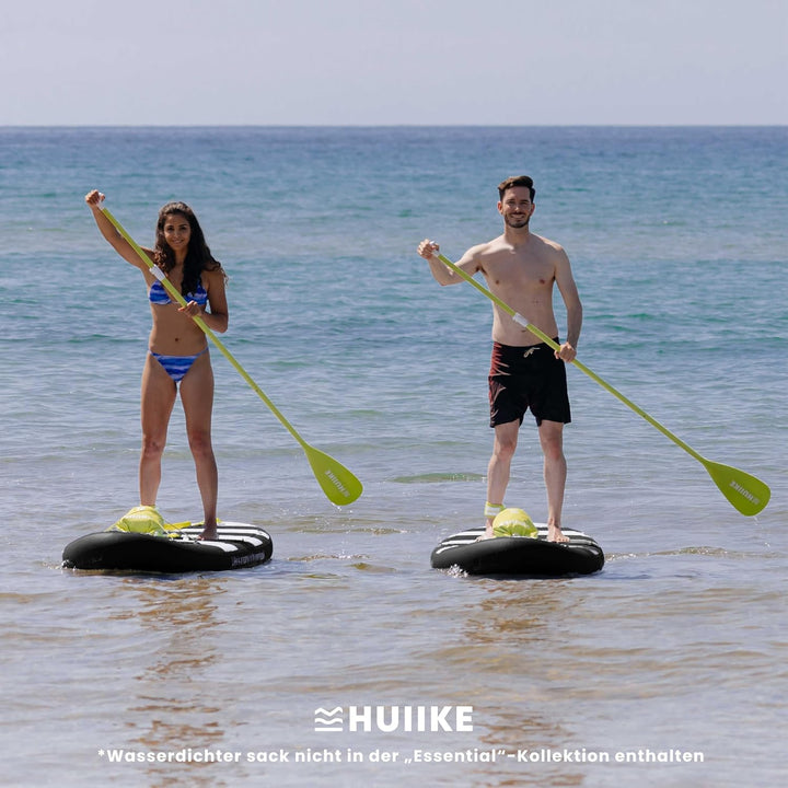 HUIIKE Stand Up Paddling Board mit Zubehör, Paddel, Finnen, Pumpe. Paddle Sup Board Aufblasbar Hohe