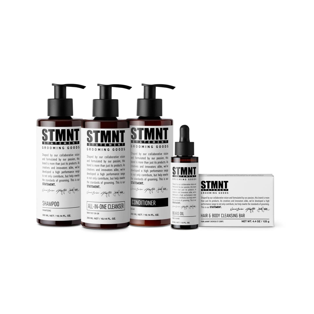 STMNT STATEMENT GROOMING GOODS Shampoo | Mit Aktivkohle & Menthol | Entfernt effektiv Produktablager