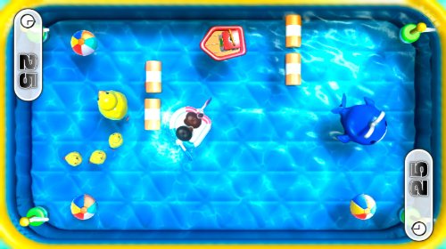 Wii Party U + Remote-Controller (schwarz), schwarz