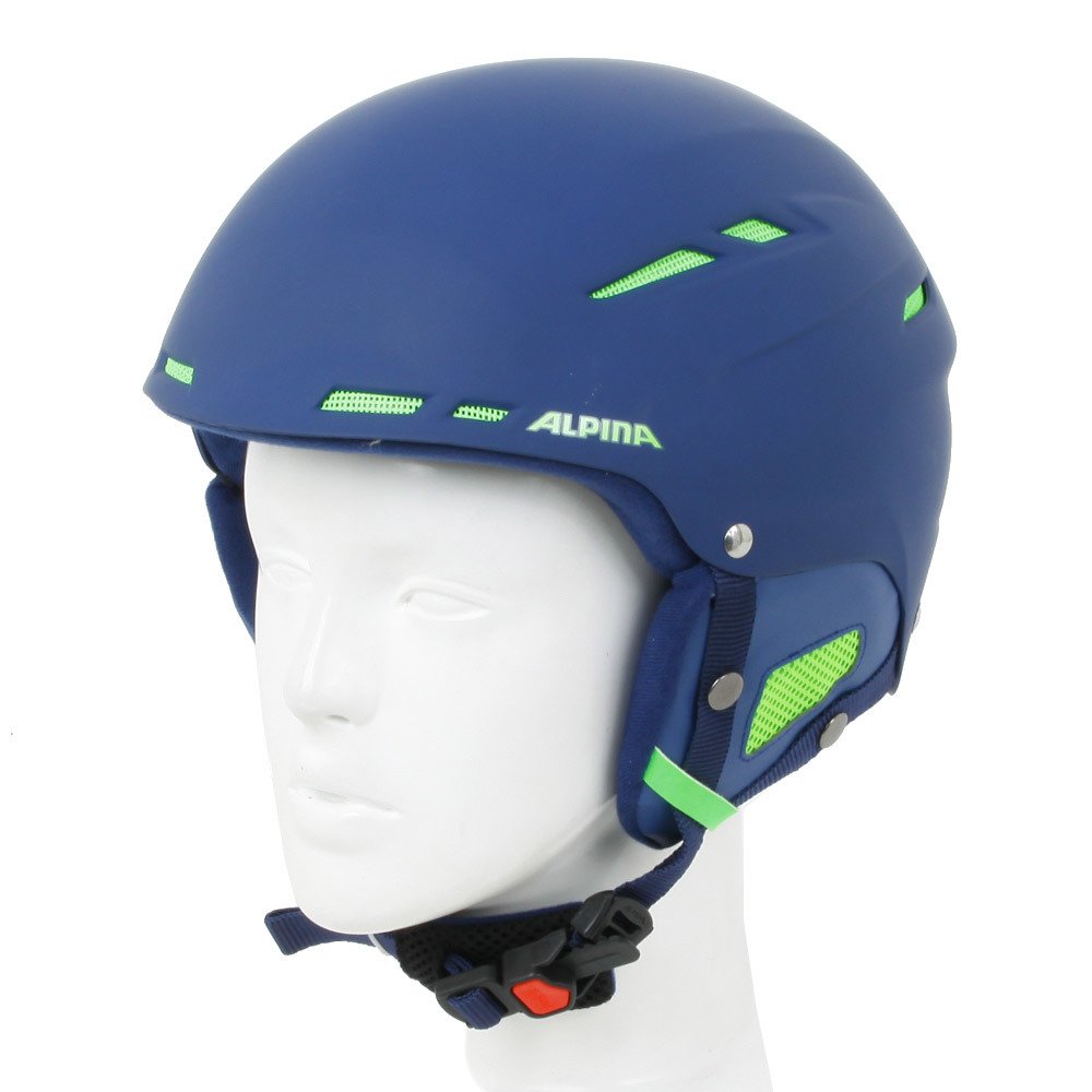 Alpina Unisex – Erwachsene Biom Skihelm 54-58 cm Navy Matt, 54-58 cm Navy Matt