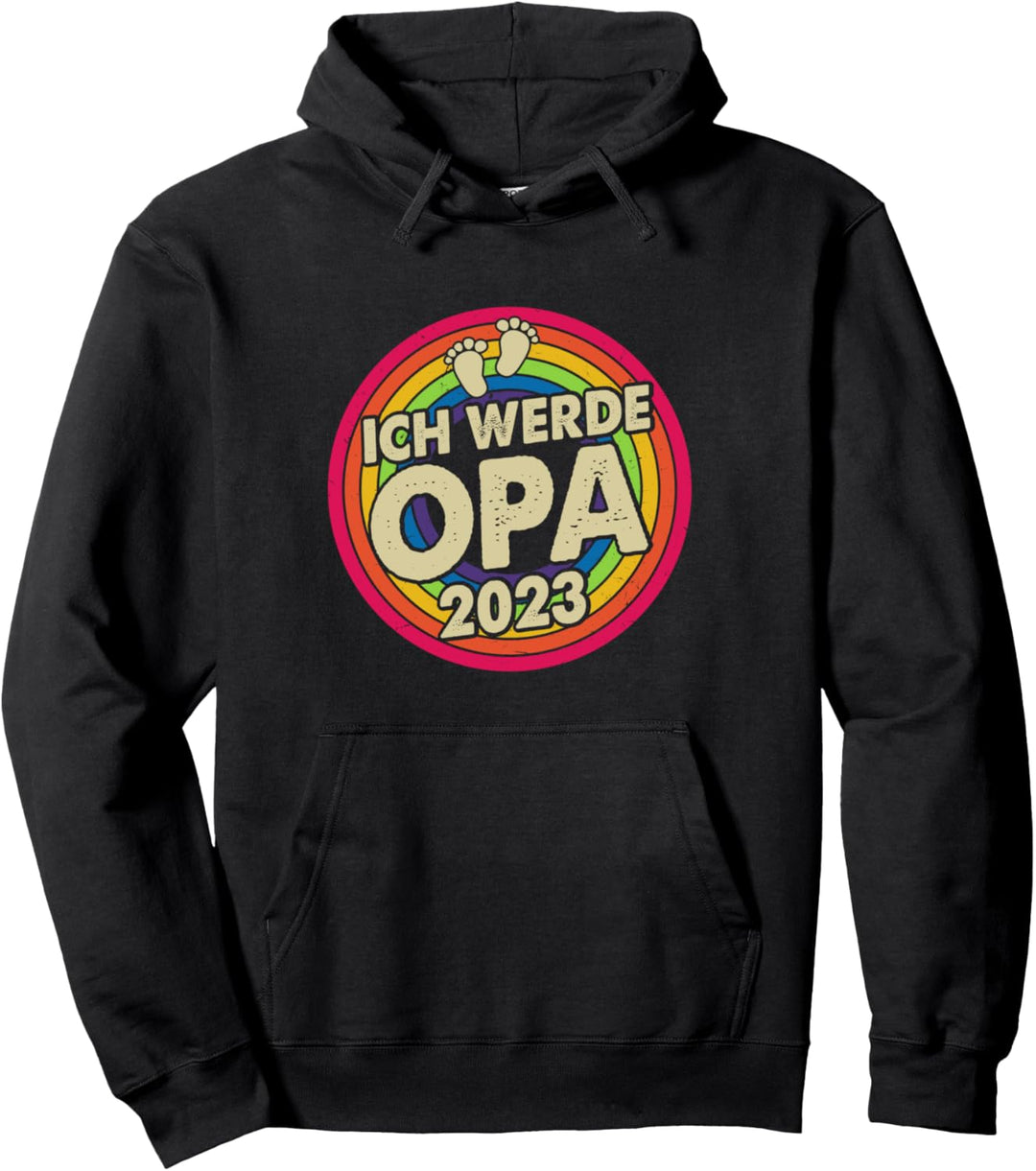 Ich Werde Opa 2023 Werdender Opa Nachwuchs Opa Geschenk Pullover Hoodie