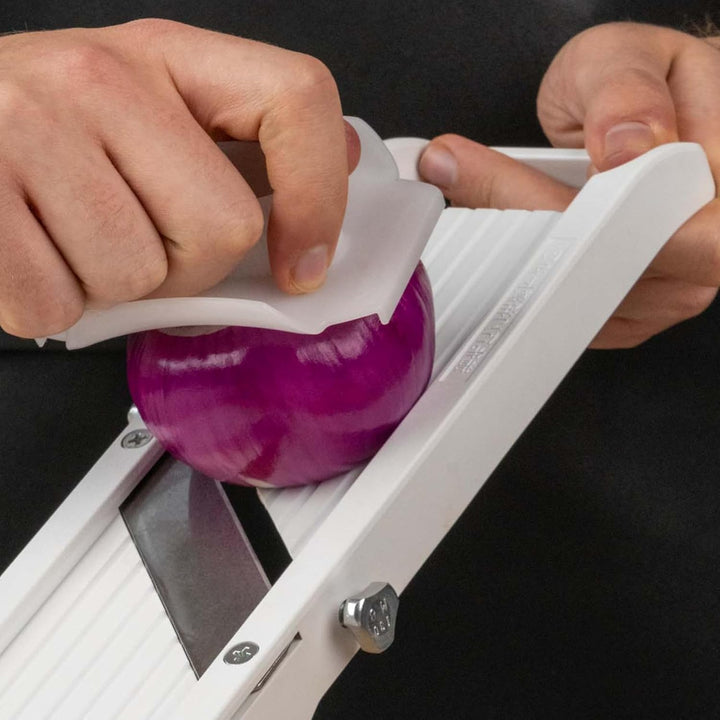 Benriner 64W Gemüsehobel Mandoline, 18/10 Edelstahl, Elfenbein Classic Slicer, Beige