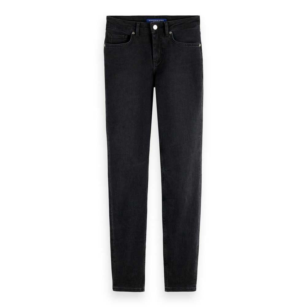 Scotch & Soda Damen Bohemienne Jeans 24W / 32L Black Coast, 24W / 32L Black Coast