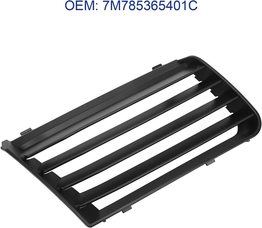 Oberer Grill für Vordere Stossstange, Wabengitter Rechts 7M785365401C Ersatzgrill Passend für Seat A