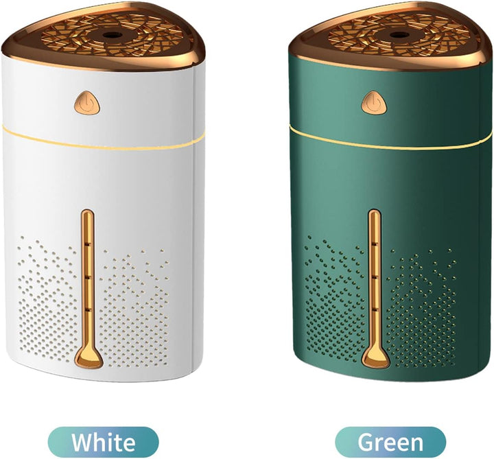 Luftbefeuchter für Schlafzimmer, 1l Cooler Nebel -Top Füllung ätherisches Öl Diffusor 7 Farbwechseln