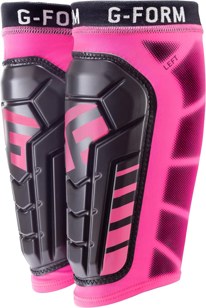 G-Form Pro-S Vento CE Fussball Schienbeinschoner Neon Rosa XL, Neon Rosa XL