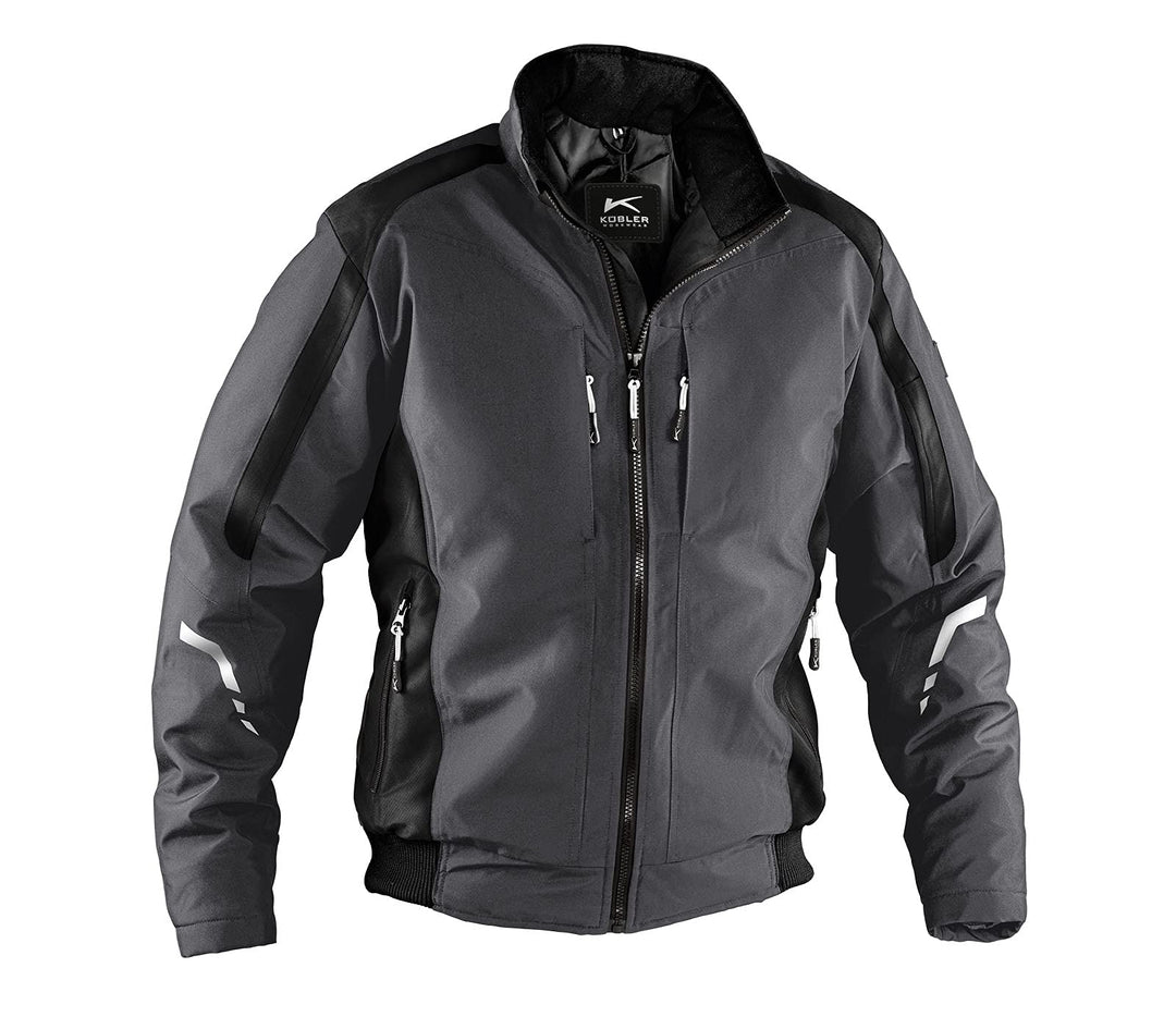 KÜBLER Workwear KÜBLER WEATHER Wetterbundjacke anthrazit, Grösse XS, Unisex-Wetterbundjacke aus Misc