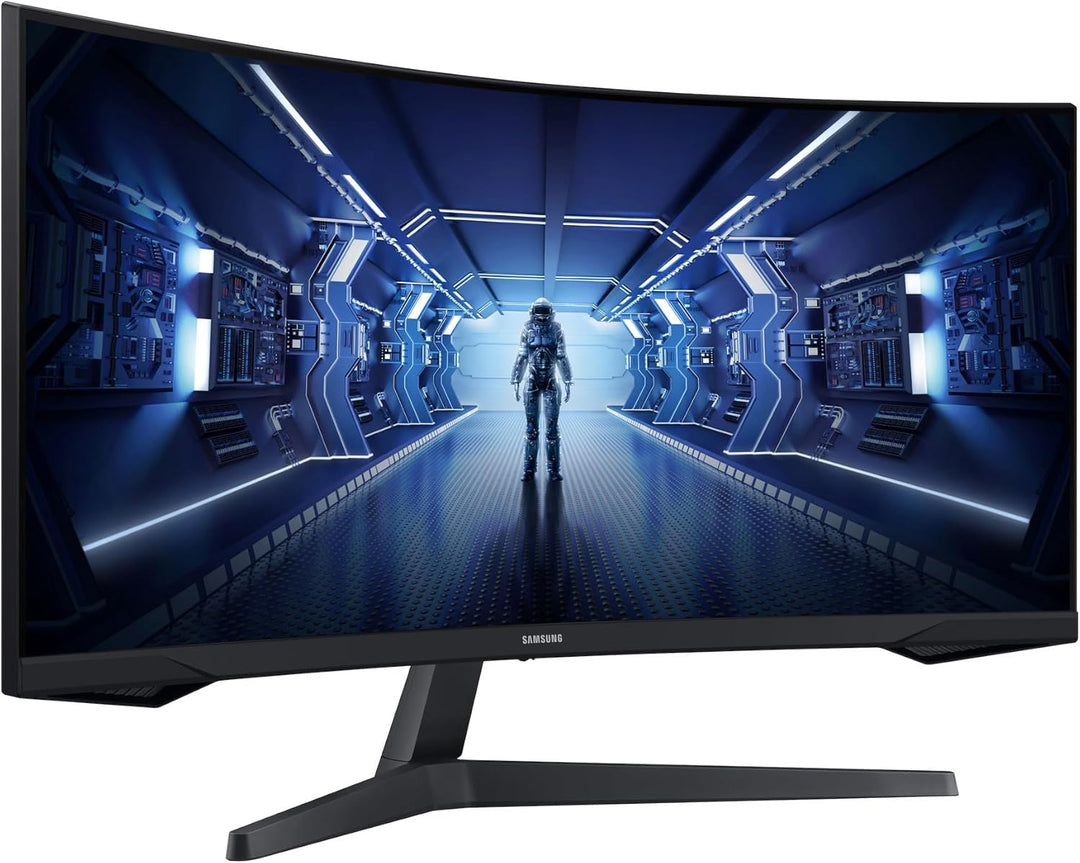 SAMSUNG ODYSSEY G5 Curved PC-Gaming-Bildschirm - 34 UWQHD - VA-Panel - 1 ms - 165 Hz - AMD FreeSync