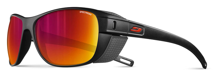 Julbo Unisex Camino Sonnenbrille, Einheitsgröße Schwarz / Rot
