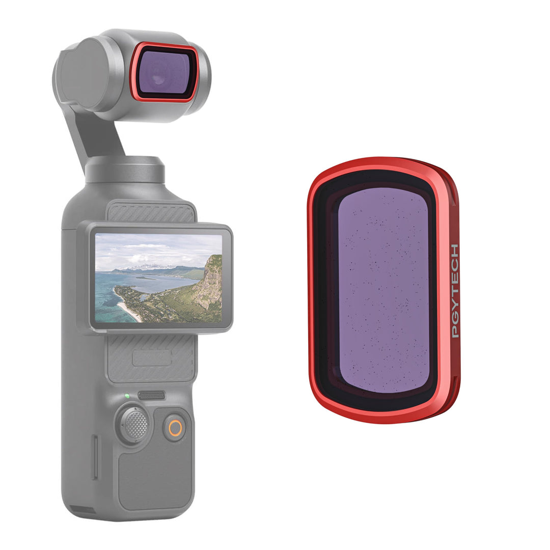 PGYTECH Black Mist 1/4 Filter für DJI Osmo Pocket 3/Pocket 4 /Xtra Muse, Magnetischer Linsenfilter f