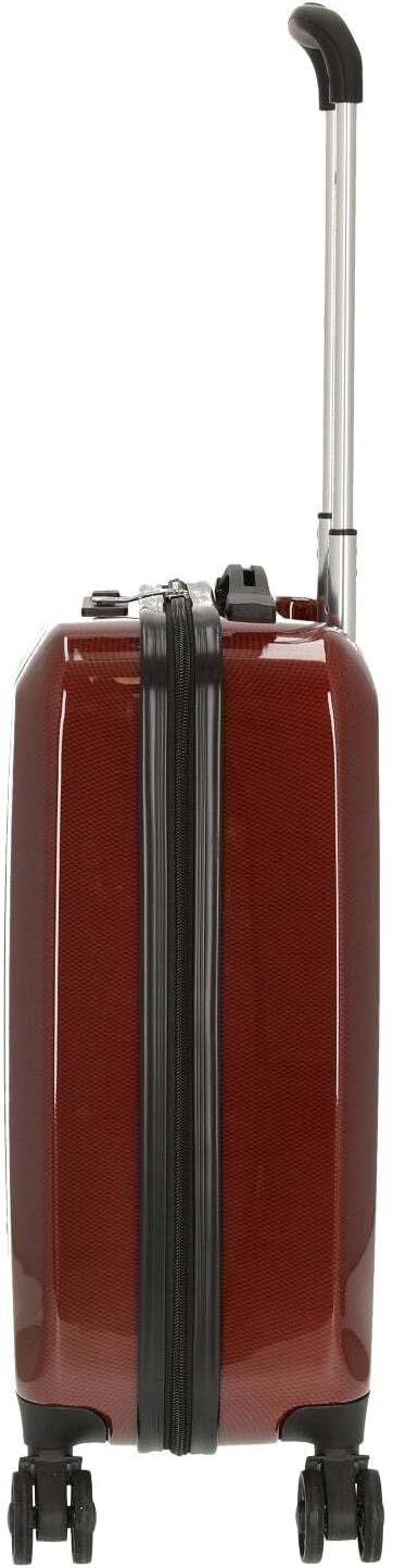 CHECK.IN London 2.0 4-Rad Kabinentrolley 55cm rot