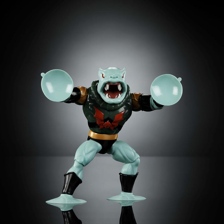 Masters of the Universe Origins Actionfigur Leech aus der Cartoon-Kollektion, ca. 14 cm gross, Saugm