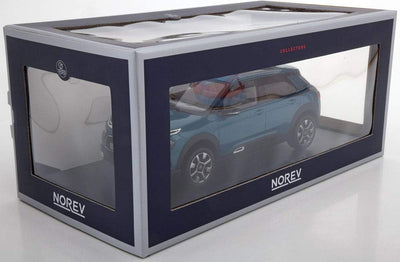 Norev NV181660 2018 Citroen C4 Cactus Modellbausatz Blau 1:18